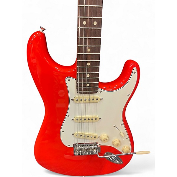 Used Fender PLAYER II STRATOCASTER CORAL RED Solid Body Electric Guitar