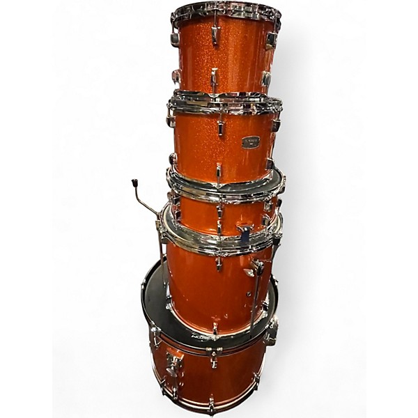 Used 2020s Yamaha 5 Piece IMH RYDEEN BURNT ORANGE Drum Kit
