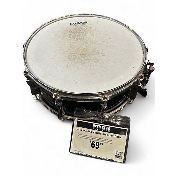 Used Yamaha 14in Sbs1455 Black Drum