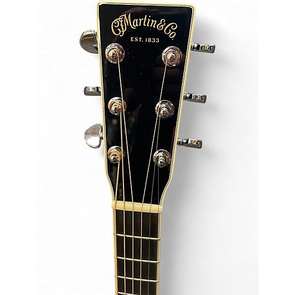Used Martin D35 Johnny Cash Commemorative Edition Black Acoustic Guitar