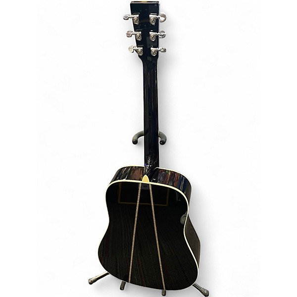 Used Martin D35 Johnny Cash Commemorative Edition Black Acoustic Guitar