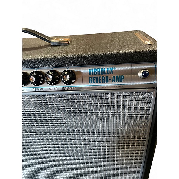 Used Fender 1968 Custom Vibrolux Reverb Tube Guitar Combo Amp