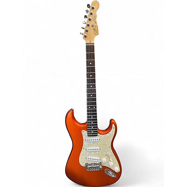 Used G&L Legacy Orange Tangerine Metallic Solid Body Electric Guitar