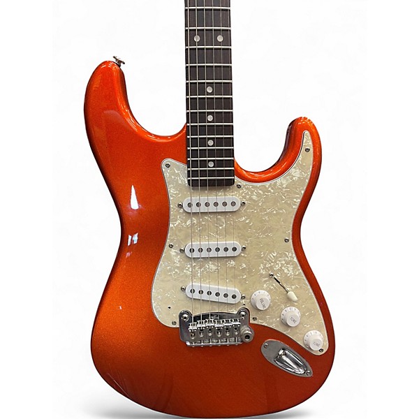 Used G&L Legacy Orange Tangerine Metallic Solid Body Electric Guitar