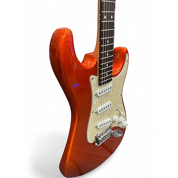 Used G&L Legacy Orange Tangerine Metallic Solid Body Electric Guitar