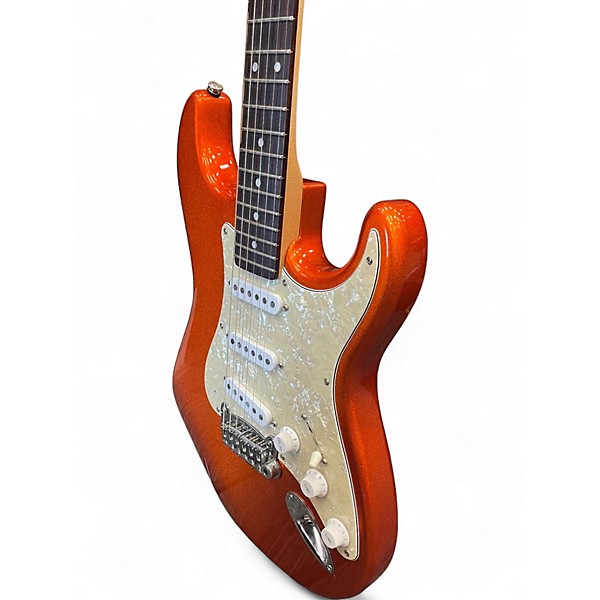 Used G&L Legacy Orange Tangerine Metallic Solid Body Electric Guitar