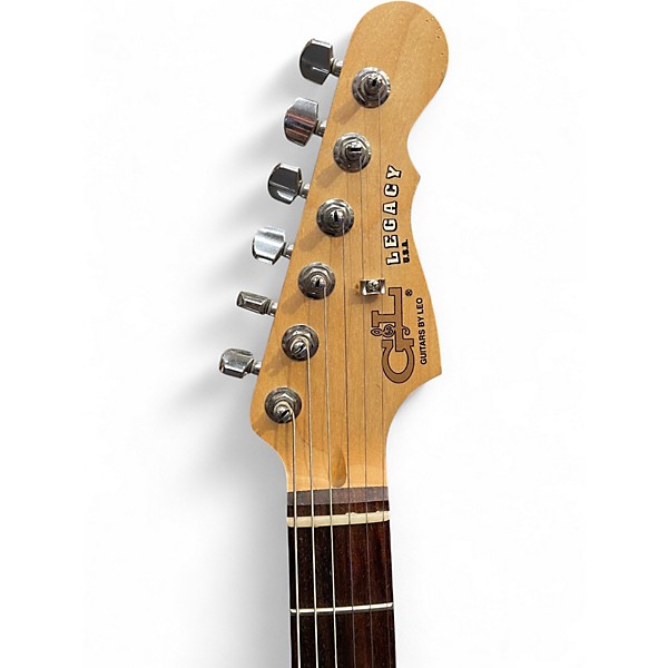 Used G&L Legacy Orange Tangerine Metallic Solid Body Electric Guitar