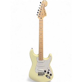 Used Squier Affinity Stratocaster White Solid Body Electric Guitar