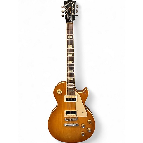 Used Gibson Les Paul Classic Honey Burst Solid Body Electric Guitar