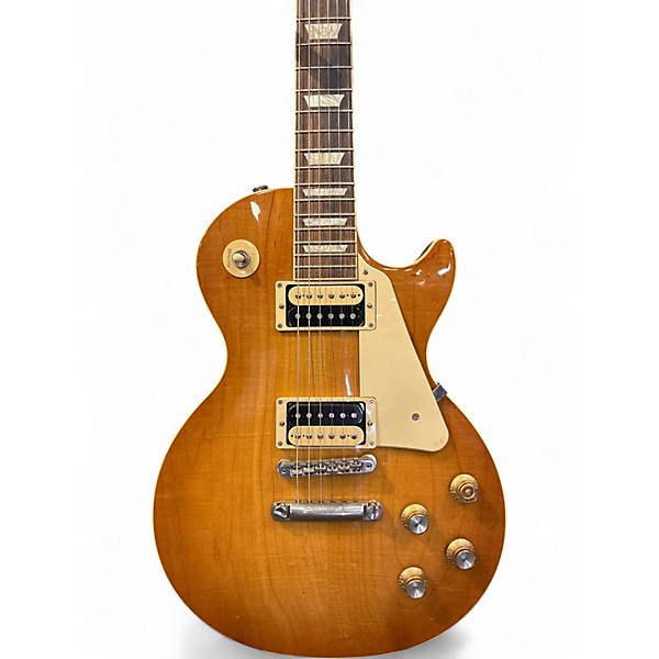 Used Gibson Les Paul Classic Honey Burst Solid Body Electric Guitar