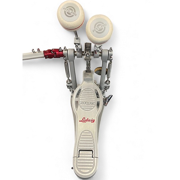 Used Ludwig ATLAS PRO DOUBLE PEDAL Double Bass Drum Pedal