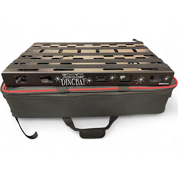 Used Voodoo Lab Dingbat Pedalboard Power Package With Pedal Power 3 PLUS Large Pedal Board