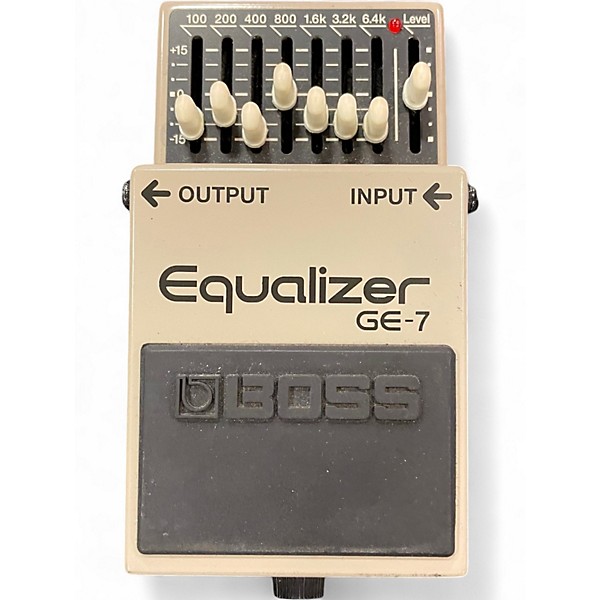 Used BOSS GE7 Equalizer Pedal