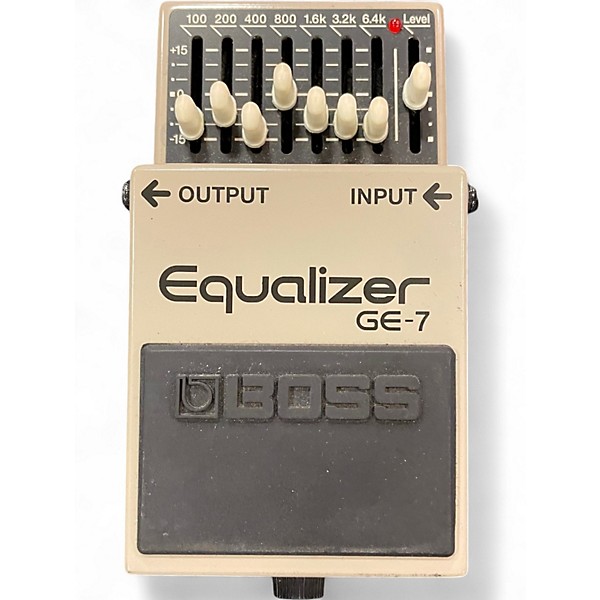 Used BOSS GE7 Equalizer Pedal