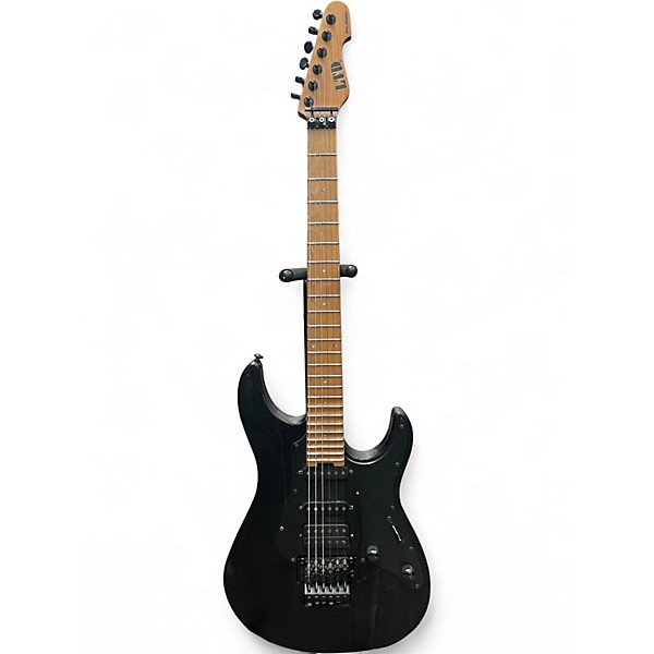 Used ESP LTD SN-1000 Black Blast Solid Body Electric Guitar