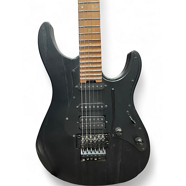 Used ESP LTD SN-1000 Black Blast Solid Body Electric Guitar