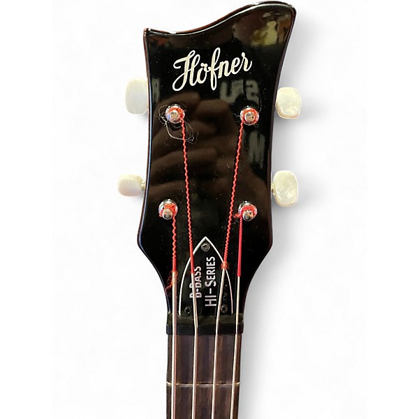 Used Hofner Ignition Club Sunburst Electric Bass Guitar