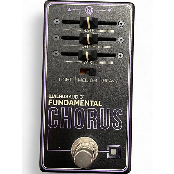 Used Walrus Audio Fundamental Chorus Effect Pedal