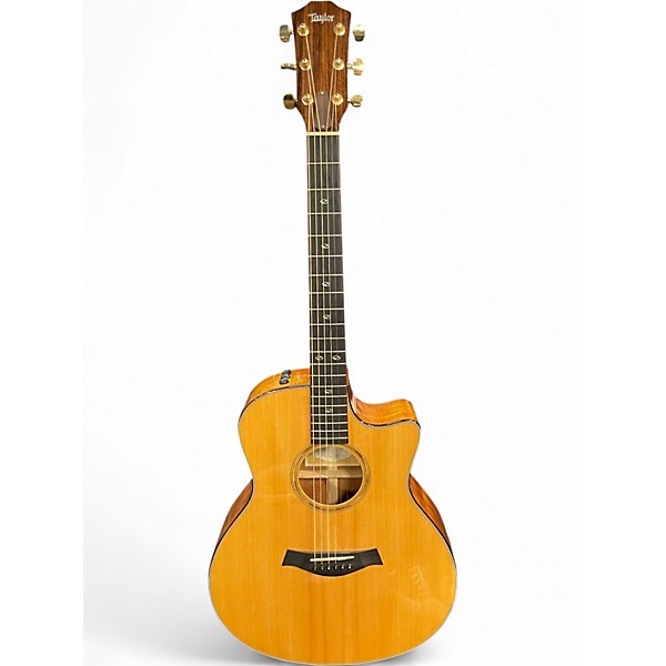 Used Taylor 516CE-LTD Natural Acoustic Electric Guitar