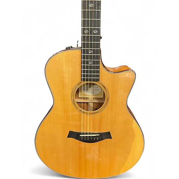 Used Taylor 516CE-LTD Natural Acoustic Electric Guitar