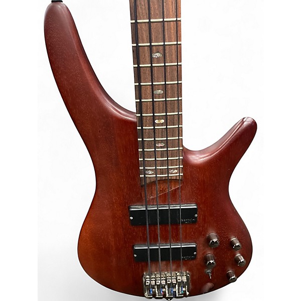 Used Ibanez SR500 Natural Electric Bass Guitar