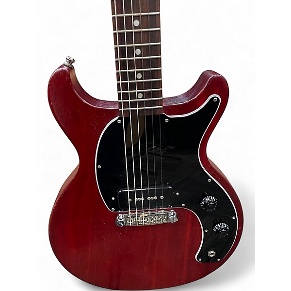 Used Gibson Les Paul Junior Double Cutaway Heritage Cherry Solid Body Electric Guitar