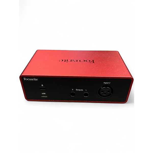 Used Focusrite Scarlett Solo Audio Interface