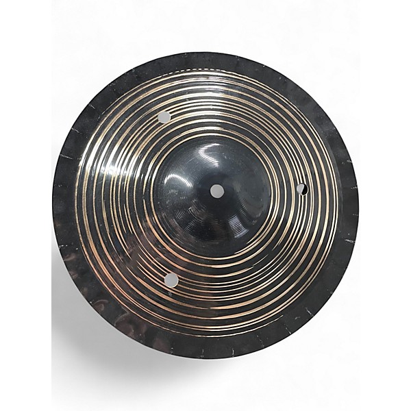 Used MEINL 12in DARK TRASH STACK Cymbal