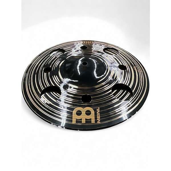 Used MEINL 12in DARK TRASH STACK Cymbal