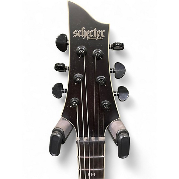 Used Schecter Guitar Research C-1 FR SLS Evil Twin Satin Black Solid Body Electric Guitar
