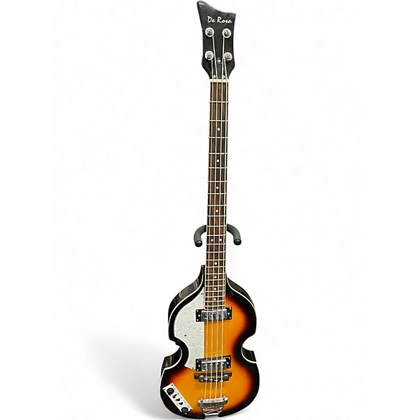 Used De Rosa GB-BB2L SUNBURST Electric Bass Guitar