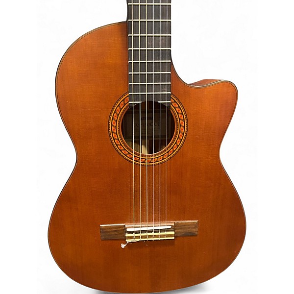 Used Yamaha CG150CCE Mahogany Classical Acoustic Electric Guitar