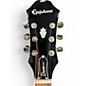 Used Epiphone Dove Pro White Acoustic Electric Guitar