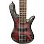 Used Spector Q5 Pro Black Cherry Electric Bass Guitar