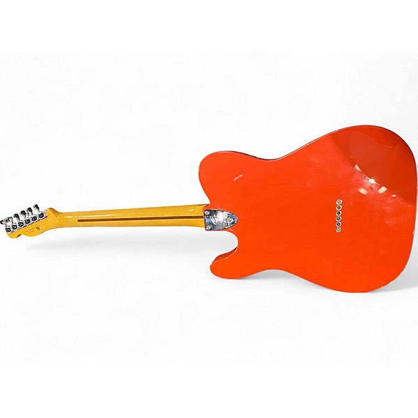 Used Fender Deluxe Telecaster Fiesta Red Solid Body Electric Guitar