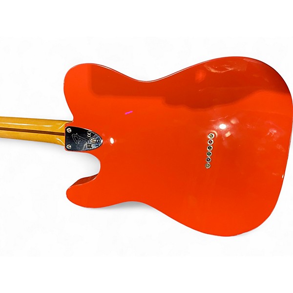 Used Fender Deluxe Telecaster Fiesta Red Solid Body Electric Guitar