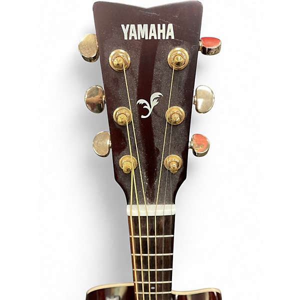 Used Yamaha FX335C Natural Acoustic Electric Guitar
