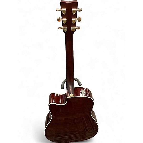 Used Yamaha FX335C Natural Acoustic Electric Guitar