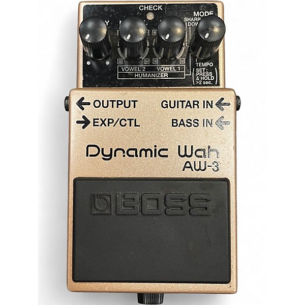 Used BOSS AW3 Dynamic Wah Effect Pedal