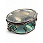Used DW 14X6.5 Design Series Acrylic Snare SEA GLASS Drum