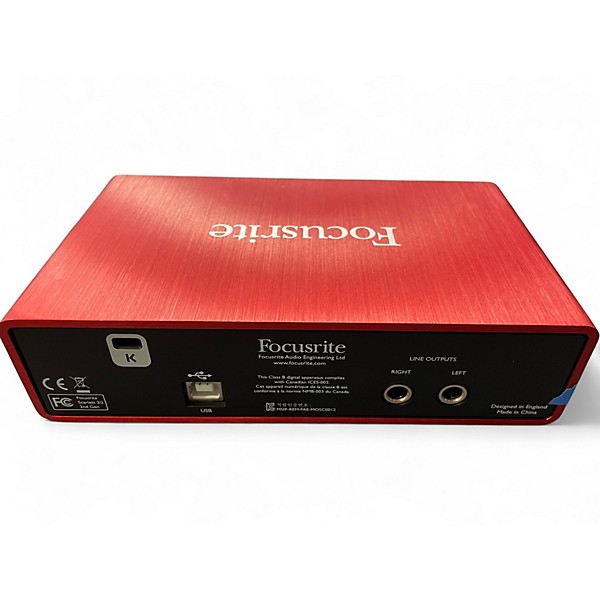Used Focusrite Scarlett 2i2 Gen 2 Audio Interface