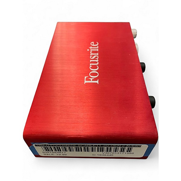 Used Focusrite Scarlett 2i2 Gen 2 Audio Interface