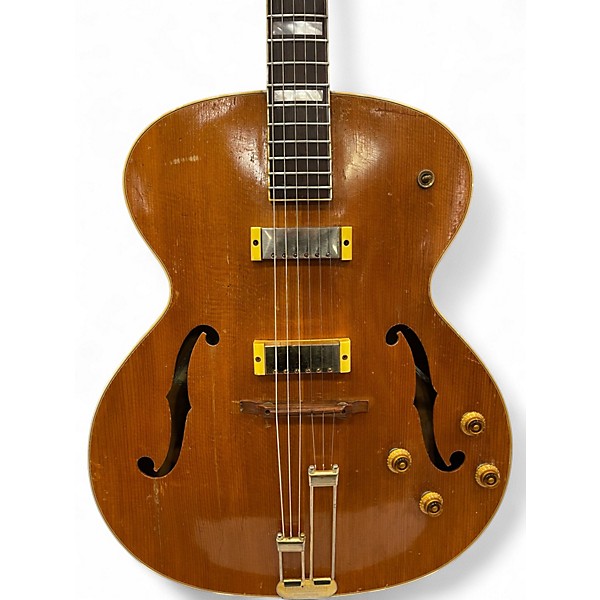 Vintage 1962 Epiphone Broadway Natural Hollow Body Electric Guitar