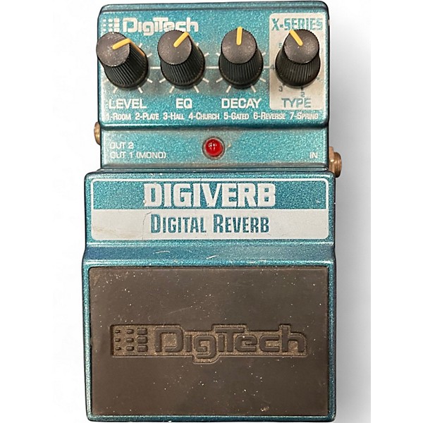 Used DigiTech DigiVerb Effect Pedal