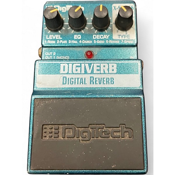 Used DigiTech DigiVerb Effect Pedal