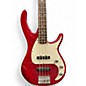 Used Peavey MILESTONE Red Electric Bass Guitar