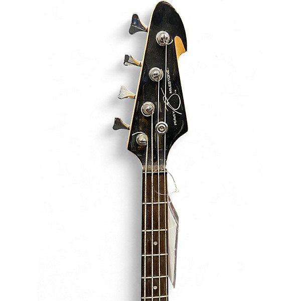 Used Peavey MILESTONE Red Electric Bass Guitar