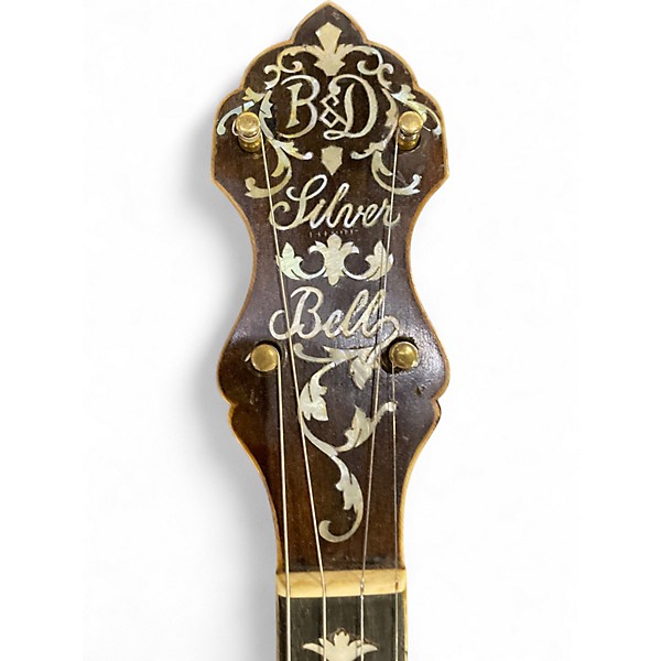 Vintage 1920s Bacon & Day Number 3 Tenor Gold Banjo