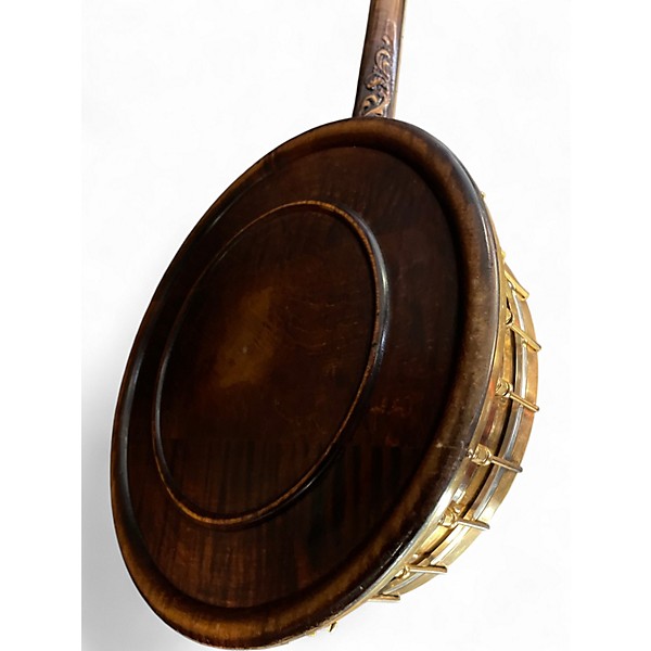 Vintage 1920s Bacon & Day Number 3 Tenor Gold Banjo