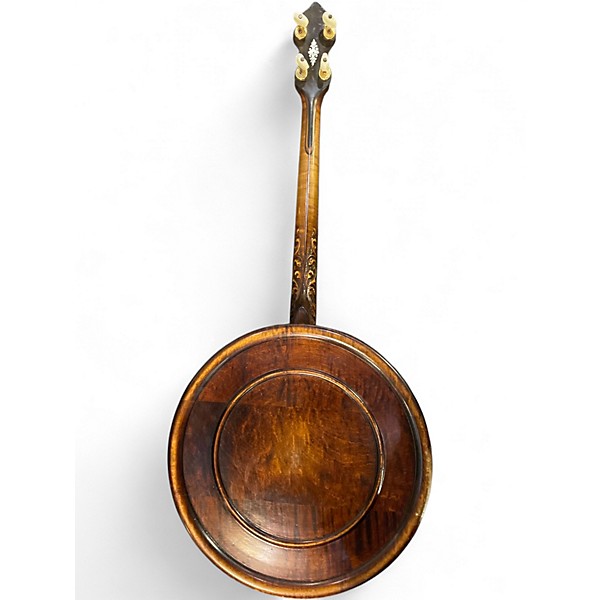 Vintage 1920s Bacon & Day Number 3 Tenor Gold Banjo